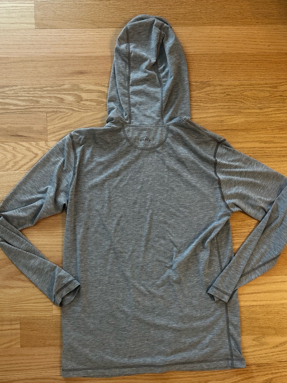 Men’s Orvis long sleeve T-shirt hoodie - Picture 5 of 7